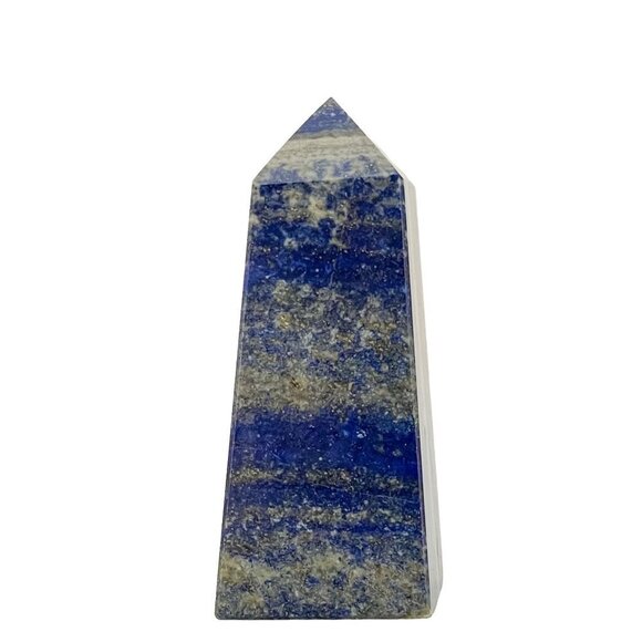 Lapis Lazuli, Large Point, Obelisk, Over 1 Pound, Polished Crystal, Mineral Coll - Picture 4 of 10